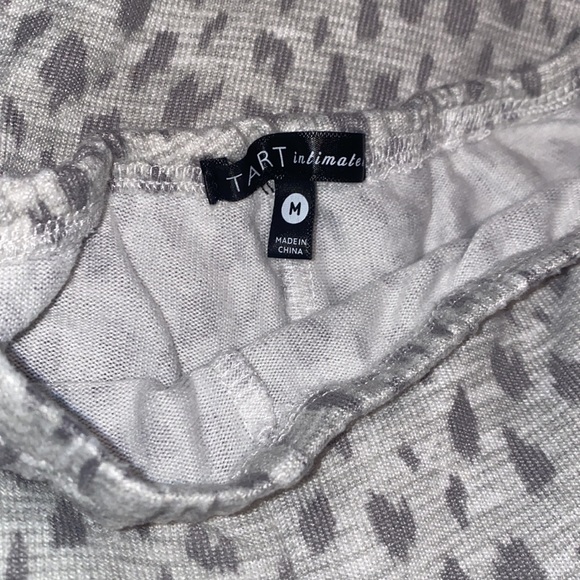 TART Collection intimates pajama set animal print tie tank and shorts - Picture 3 of 7